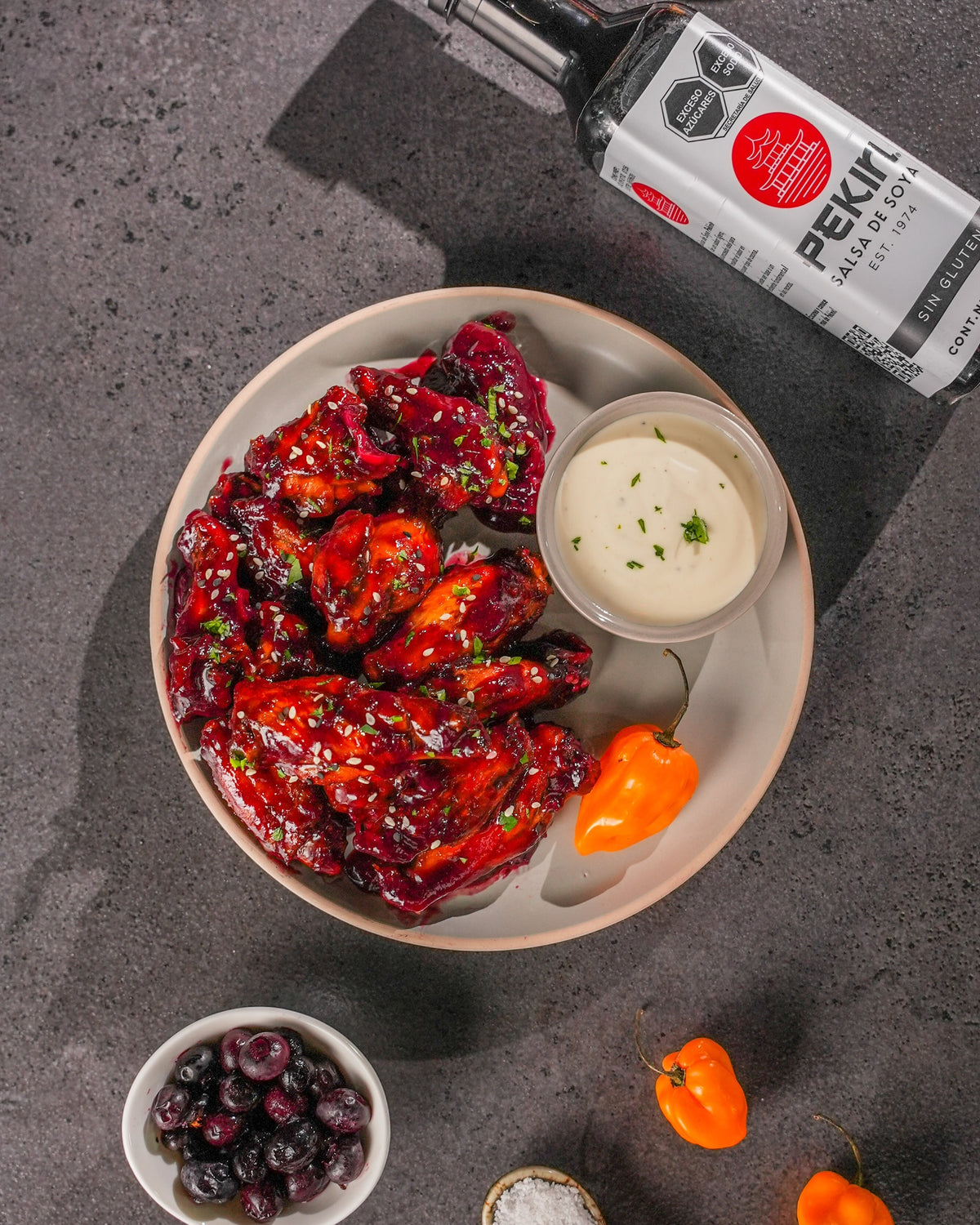 ALITAS FRUTOS ROJOS