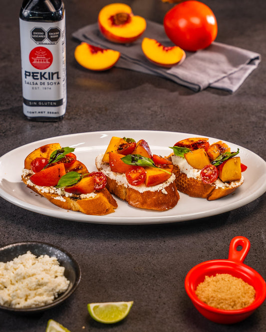 BRUSCHETTA DE DURAZNO