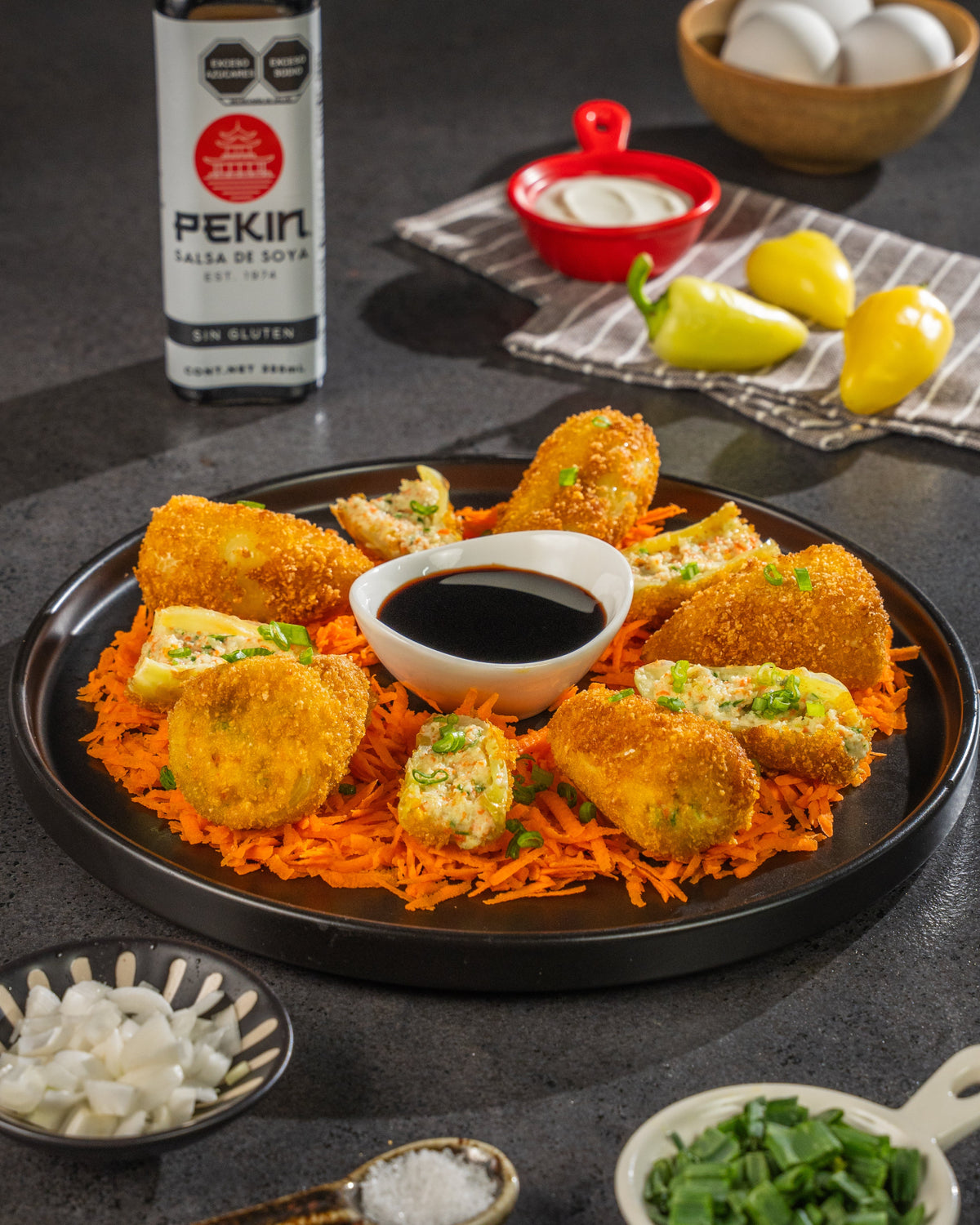 CHILES CARIBES RELLENOS