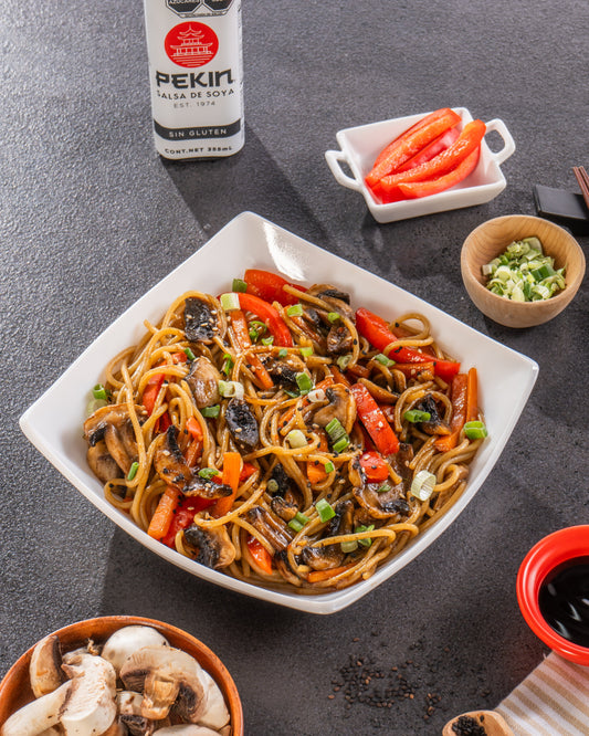 CHOW MEIN DE PORTOBELLO