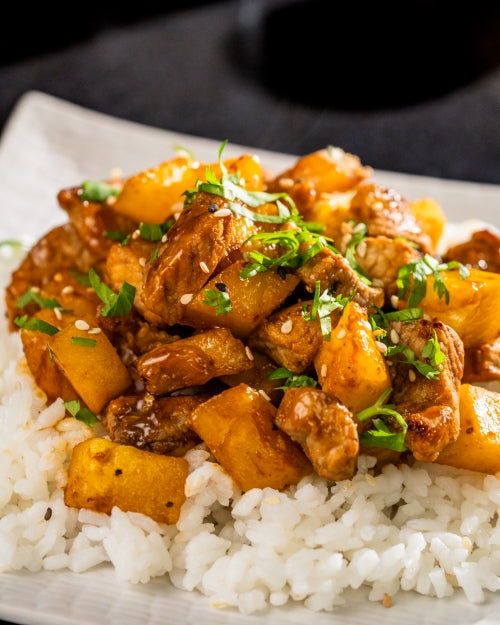 CHULETAS DE PUERCO GLASEADAS