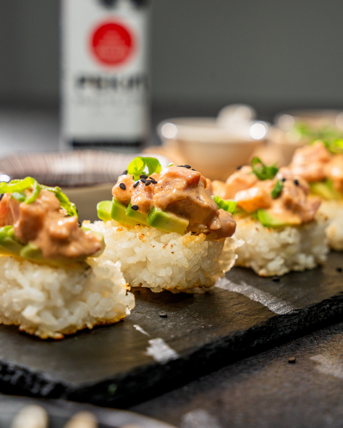 CRISPY RICE SALMON