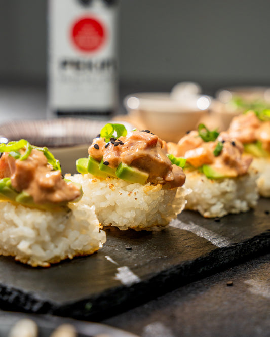 CRISPY RICE SALMON