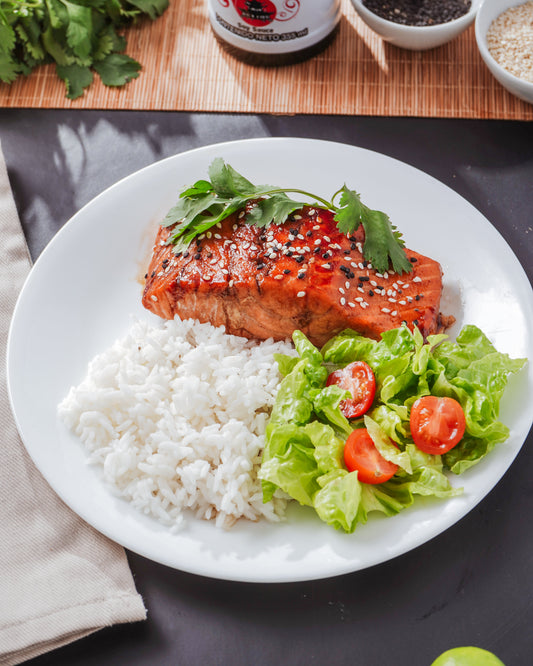 SALMÓN CON MIEL