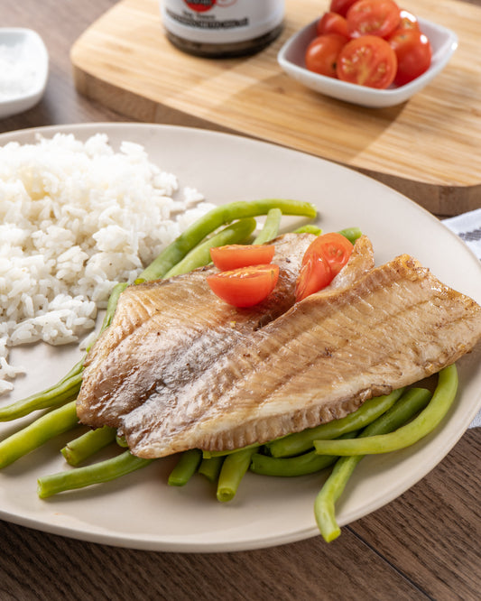 PESCADO MARINADO AL AJO