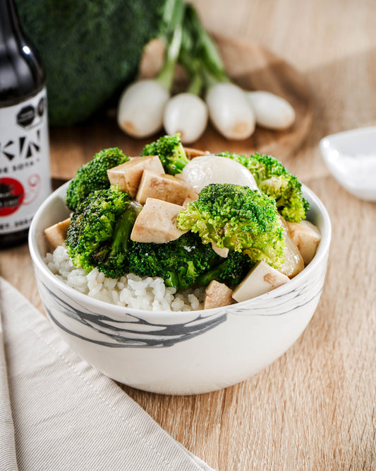 TOFU ASADO Y VERDURAS