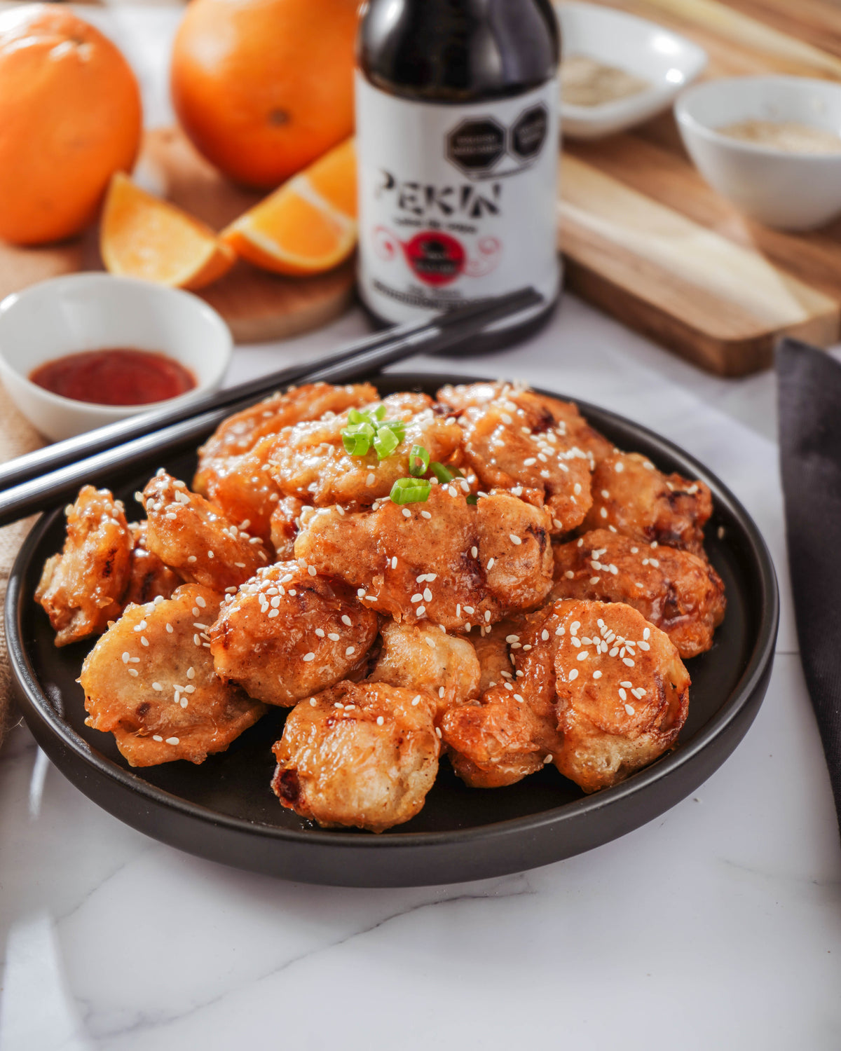 POLLO A LA NARANJA