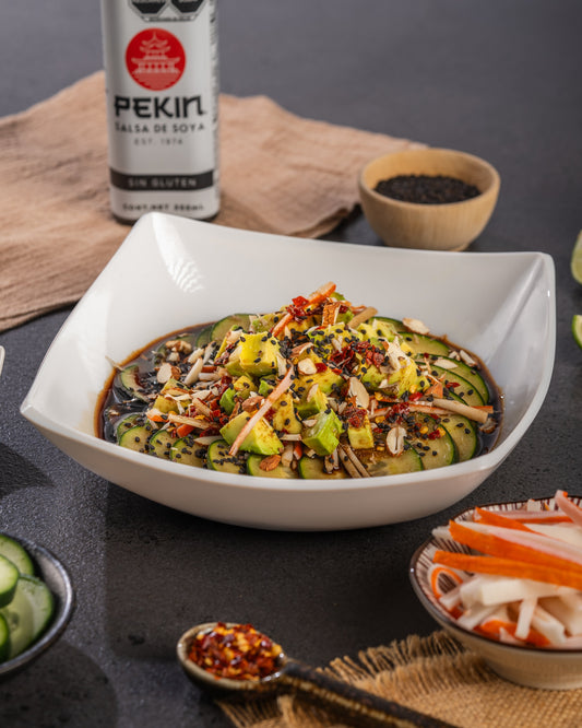 ENSALADA DE PEPINO Y KANIKAMA