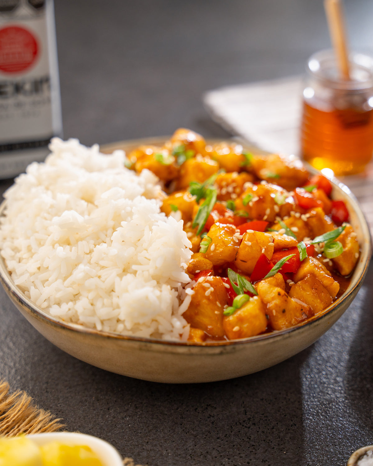 POLLO CON PIÑA