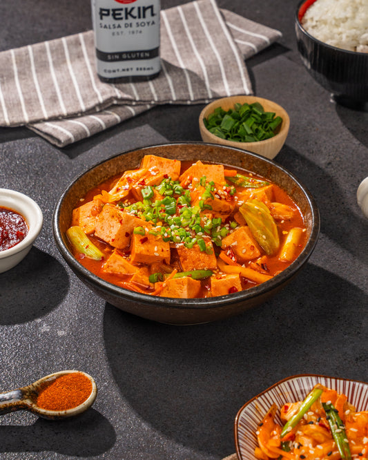 SOPA DE KIMCHI Y TOFU