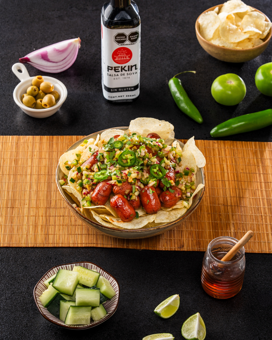 SALCHICHAS BOTANERAS CON PAPAS